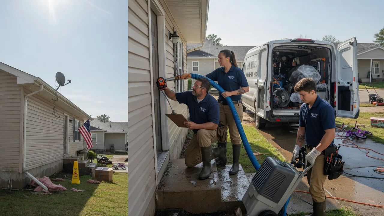 Ceiling Water Damage Restoration in Washington, IL near me